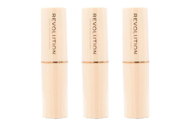 Load image into Gallery viewer, 3x Revolution Fast Base Stick Cream Foundation 6.2g Face Makeup - F1 Dewy Finish-1
