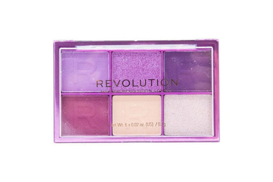 3x Revolution Mini Shadow Palette Mini Colour Reloaded Eye Shadow - Purple Please-2