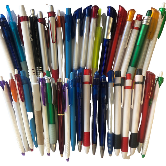 50x Ball Point Pen Gift School Office Business Ballpoint - ASSORTED BULK PACK-0