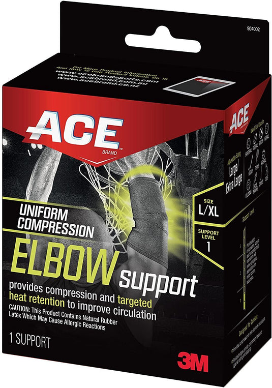 3M Ace Compression Elbow Support Sleeve, Large - X-Large-1