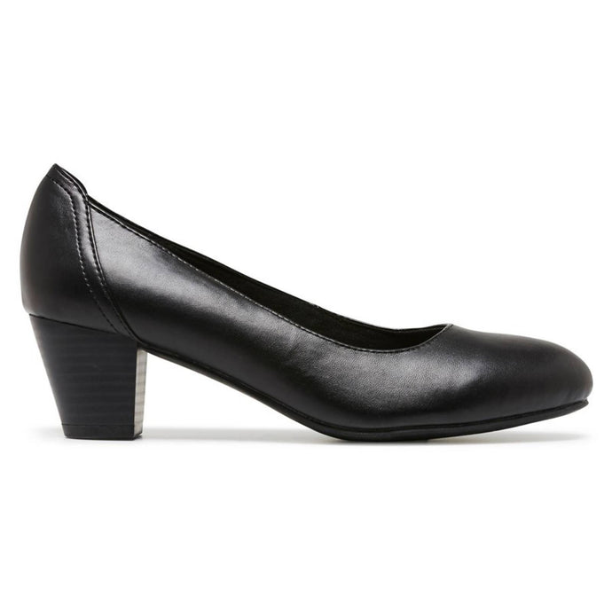 GROSBY Womens Ivy Flats Shoes Pumps Heels Closed Toe - Black-0