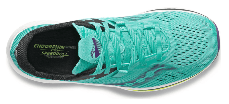 Load image into Gallery viewer, Saucony Womens Endorphin Pro 2 Running Shoes - Cool Mint/Acid | Adventureco
