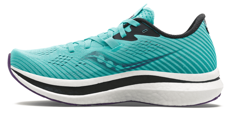 Load image into Gallery viewer, Saucony Womens Endorphin Pro 2 Running Shoes - Cool Mint/Acid
