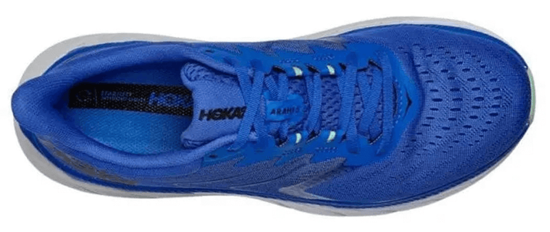 Load image into Gallery viewer, Hoka One Mens Arahi 5 Running Shoes - Dazzling Blue | Adventureco
