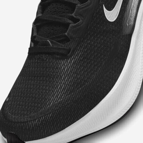 Load image into Gallery viewer, Nike Womens Zoom Fly 4 Running Shoes - Black/White-Off Noir-Anthracite
