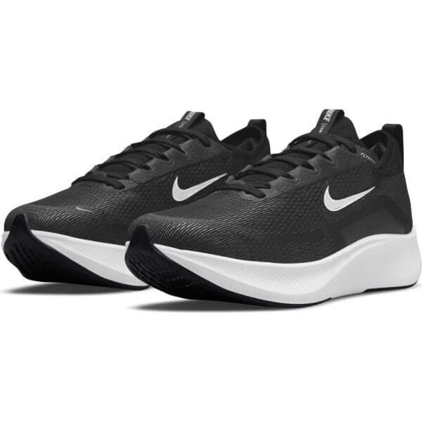 Nike Womens Zoom Fly 4 Running Shoes - Black/White-Off Noir-Anthracite | Adventureco