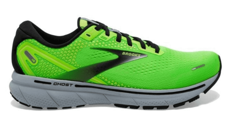 Load image into Gallery viewer, Brooks Mens Ghost 14 Running - Green/Grey
