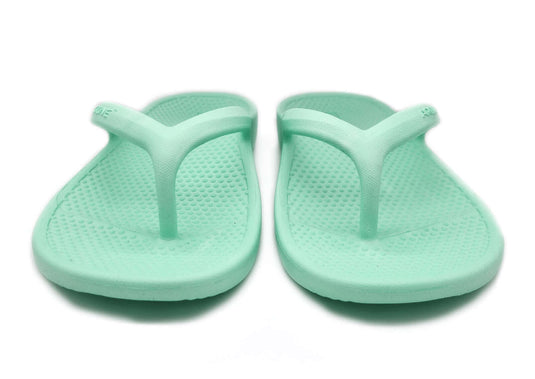 Archline Orthotic Foam Thongs Arch Support Flip Flops - Mint Green | Adventureco
