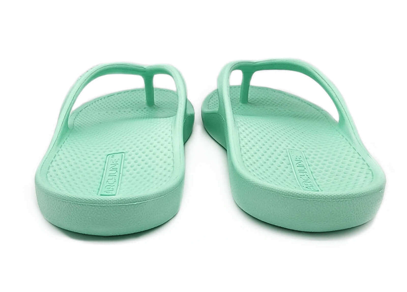 Load image into Gallery viewer, Archline Orthotic Foam Thongs Arch Support Flip Flops - Mint Green | Adventureco
