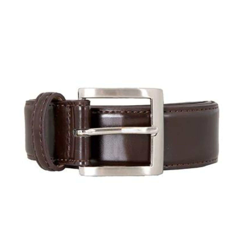 Load image into Gallery viewer, Dents Mens Contrast-Lined Leather Belt - Brown
