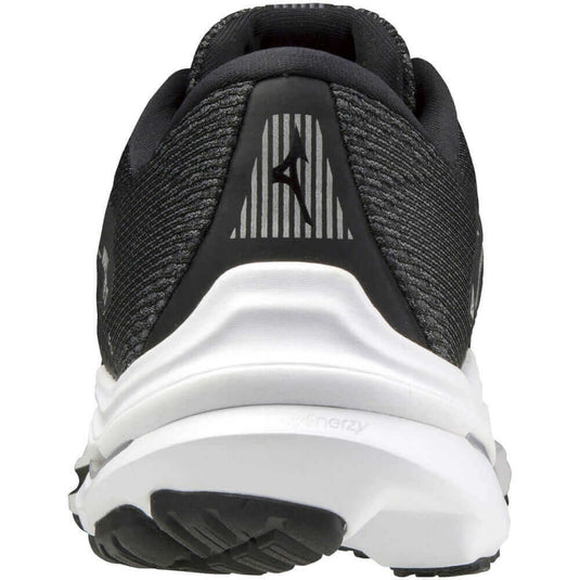 Mizuno Mens Wave Inspire 17 2E Running Shoes - Black/White