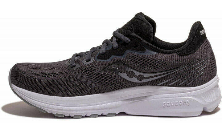 Load image into Gallery viewer, Saucony Mens Ride 14 - Charcoal/Black
