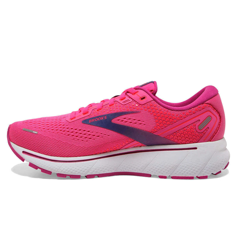 Load image into Gallery viewer, Brooks Womens Ghost 14 -Pink/Fuchsia/Cobalt
