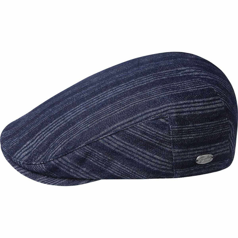 Load image into Gallery viewer, Bailey Mens Gulick Ivy Flat Cap Hat - Navy
