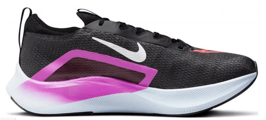 Nike Mens Zoom Fly 4 Shoes - Black Hyper Violet | Adventureco