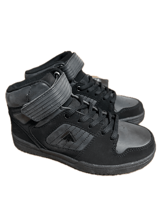 Aerosport High Top Youth Kids Running Shoes Sneakers Runners - Black