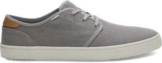 TOMS Mens Canvas Casual Shoes - Grey | Adventureco