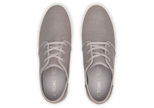 TOMS Mens Canvas Casual Shoes - Grey