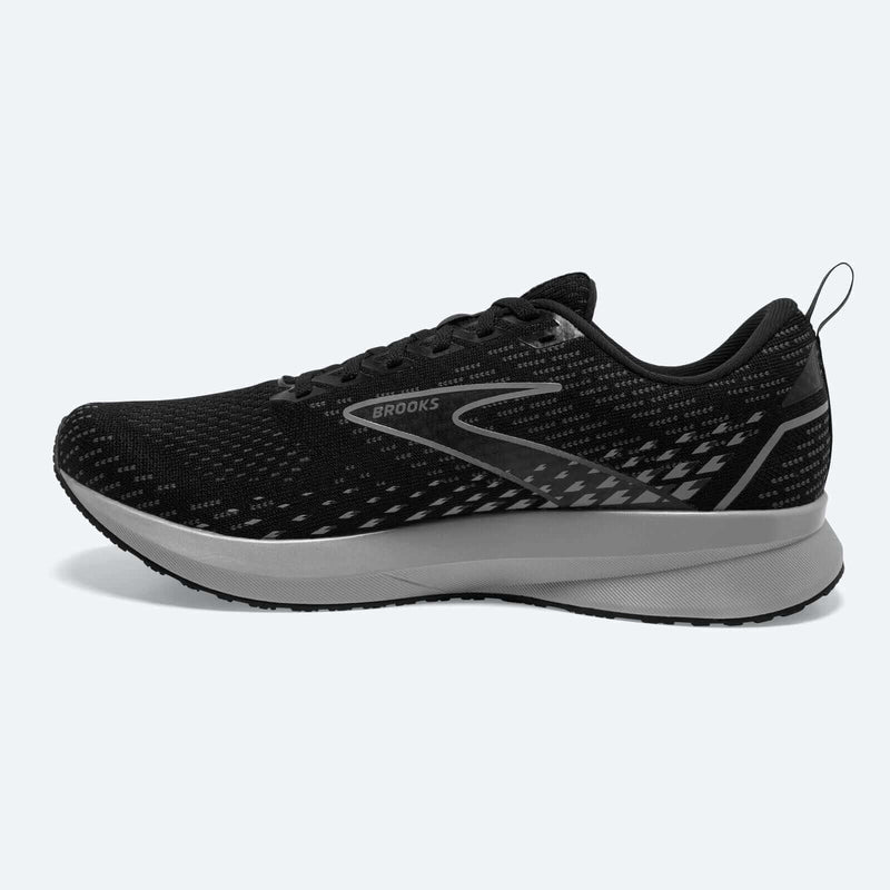 Load image into Gallery viewer, Brooks Mens Levitate 5 Running Shoes - Black/Ebony/Grey | Adventureco
