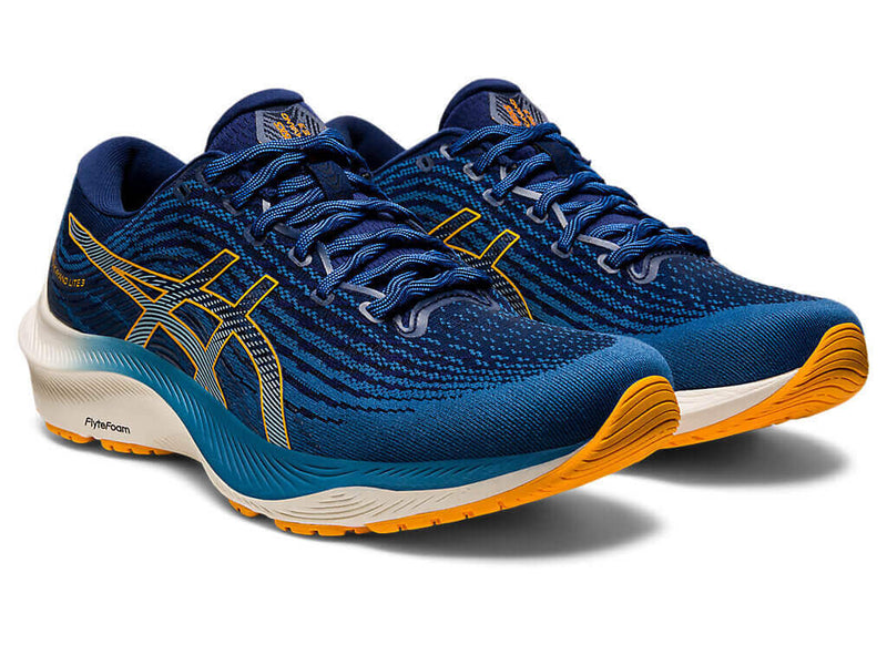 Load image into Gallery viewer, Asics Mens Gel Kayano Lite 3 Running Shoes - Azure/Amber
