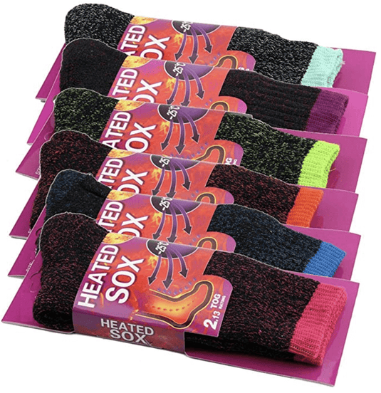 Women’s Thermal Heated Socks – Warm Winter Comfort for Work & Ski
