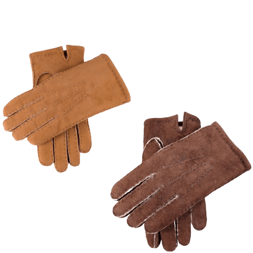 Load image into Gallery viewer, Dents Mens Hand Sewn Real Lambskin Gloves Warm Winter Fleecy Lining 5-1553 York
