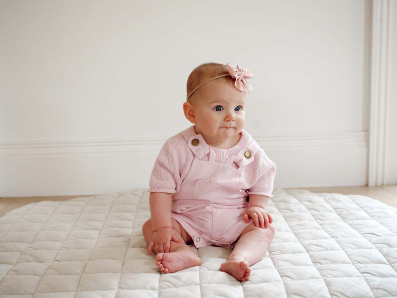 Load image into Gallery viewer, Ponchik Babies + Kids - Cotton Dungaree Overalls - Lemonade
