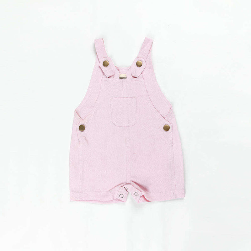 Load image into Gallery viewer, Ponchik Babies + Kids - Cotton Dungaree Overalls - Lemonade
