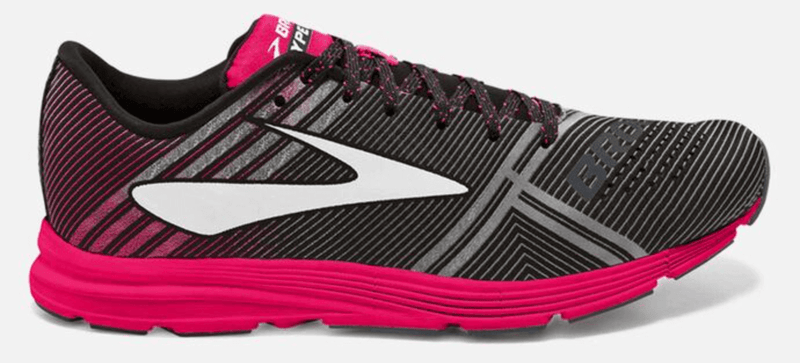 Load image into Gallery viewer, Brooks Womens Hyperion Running Shoes - Black/Diva Pink
