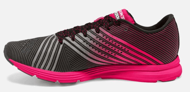 Load image into Gallery viewer, Brooks Womens Hyperion Running Shoes - Black/Diva Pink
