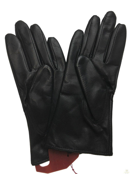 DENTS Premium Kangaroo Leather Cashmere Lined Gloves Women's - Black