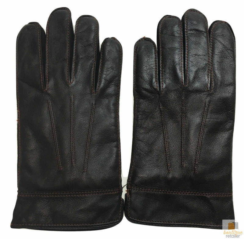 Load image into Gallery viewer, DENTS Sheepskin Leather Gloves with Detail Mens Warm Winter ML8043 | Adventureco
