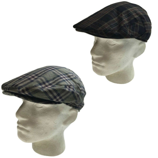 DENTS Quilted Flat Ivy Cap Driving sboy Elastic Back Cabbie HWM0326