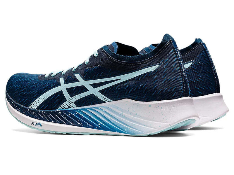 Load image into Gallery viewer, Asics Womens Magic Speed Neutral Running Shoes Runners - Mako Blue/Clear Blue
