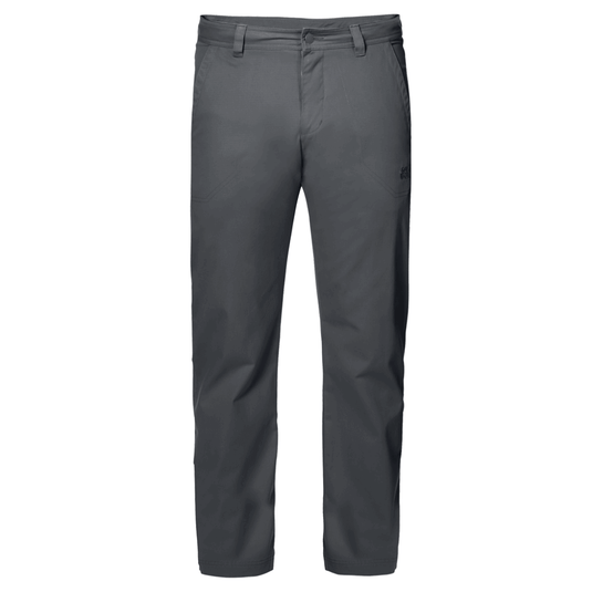 Jack Wolfskin Drake Mens Pants Organic Cotton Pockets Wind-Resistant Trousers | Adventureco