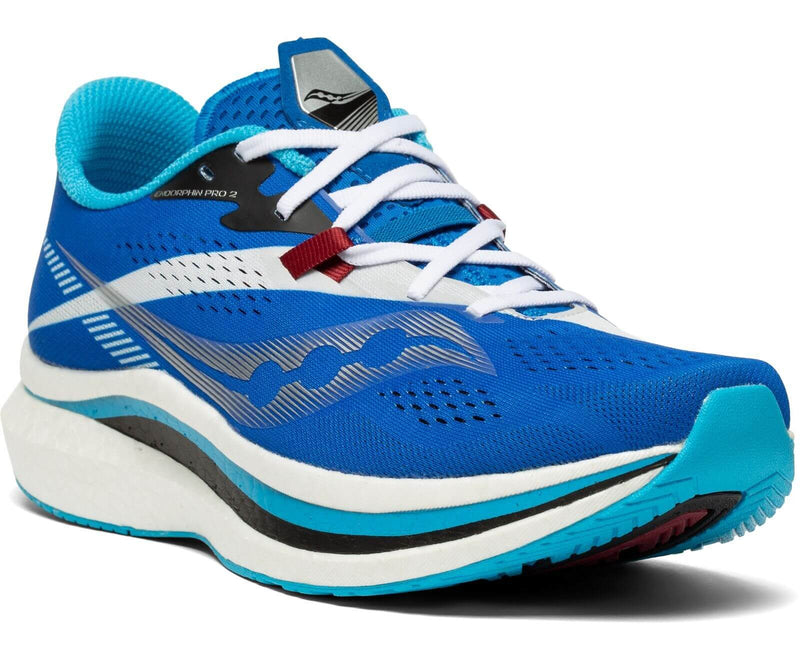 Load image into Gallery viewer, Saucony Mens Endorphin Pro 2 Royal/White
