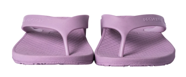 Load image into Gallery viewer, ARCHLINE Orthotic Flip Flops Thongs Arch Support Shoes Footwear - Lilac Purple
