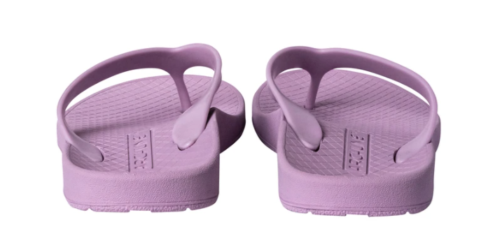 Load image into Gallery viewer, ARCHLINE Orthotic Flip Flops Thongs Arch Support Shoes Footwear - Lilac Purple
