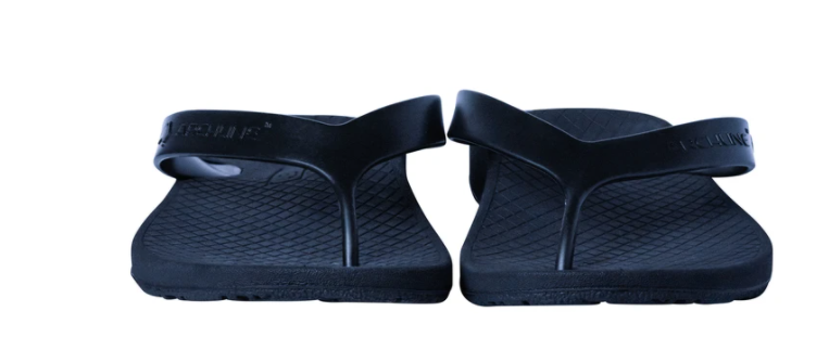 Load image into Gallery viewer, ARCHLINE Flip Flops Orthotic Thongs Arch Support Shoes Footwear - Navy
