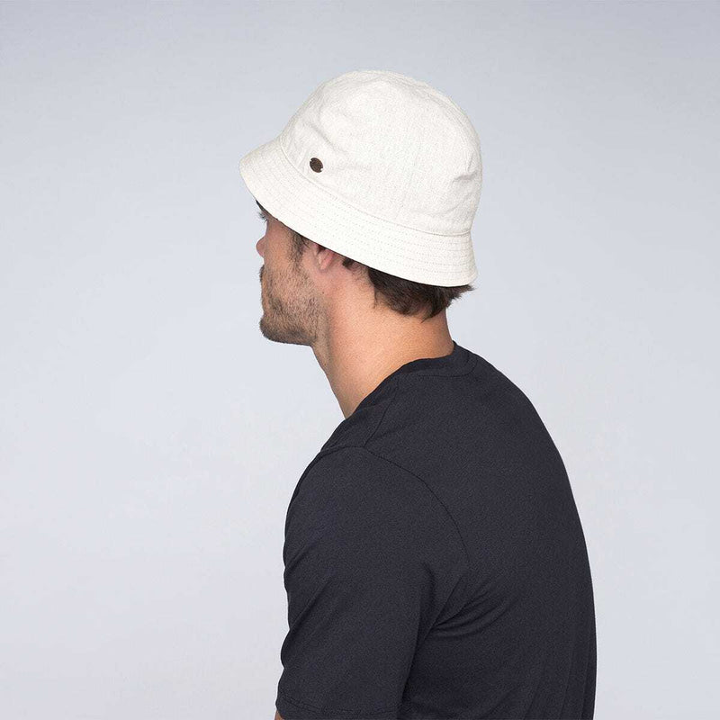 Load image into Gallery viewer, Bailey Mens Crannell Bucket Hat Fit for Spring/Summer Season - Beige
