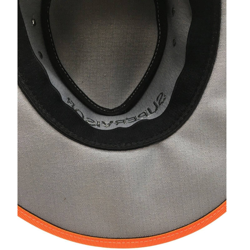 Load image into Gallery viewer, JACARU Hi Vis Safety SUPERVISOR Explorer Sun Hat UV Protection Water Resistant
