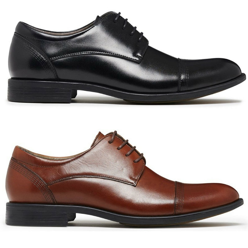 Load image into Gallery viewer, JULIUS MARLOW EXPAND Leather Dress Work Casual Formal Business Shoes Lace Up
