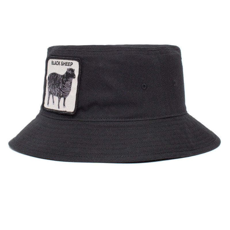 Load image into Gallery viewer, Goorin Bros Baaad Guy Bucket Hat 100% Animal Series - Black Sheep | Adventureco
