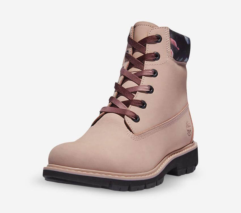 Load image into Gallery viewer, Timberland Womens Lucia Way 6-Inch Charm Waterproof Boot - Light Pink Nubuck
