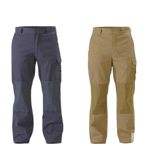 BISLEY Mens Razar Cordura Utility Pants Workwear Cotton Trousers Work BPU6110