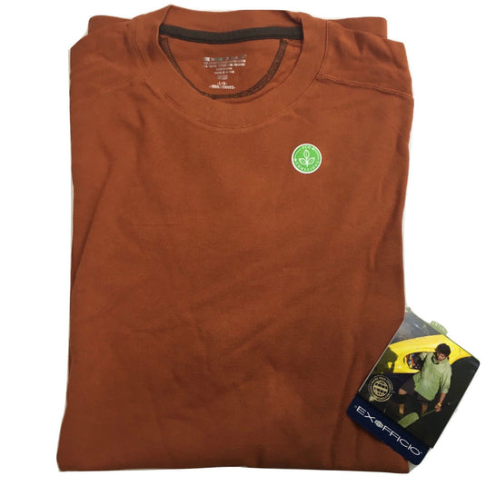 ExOfficio Satellite Tee Organic Cotton Soybean Top T-Shirt Plain 1012-0834 | Adventureco