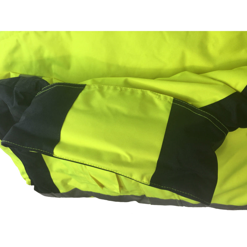 Load image into Gallery viewer, HUSKI Miner Hi Vis Waterproof Jacket Industrial Workwear Reflective 918015
