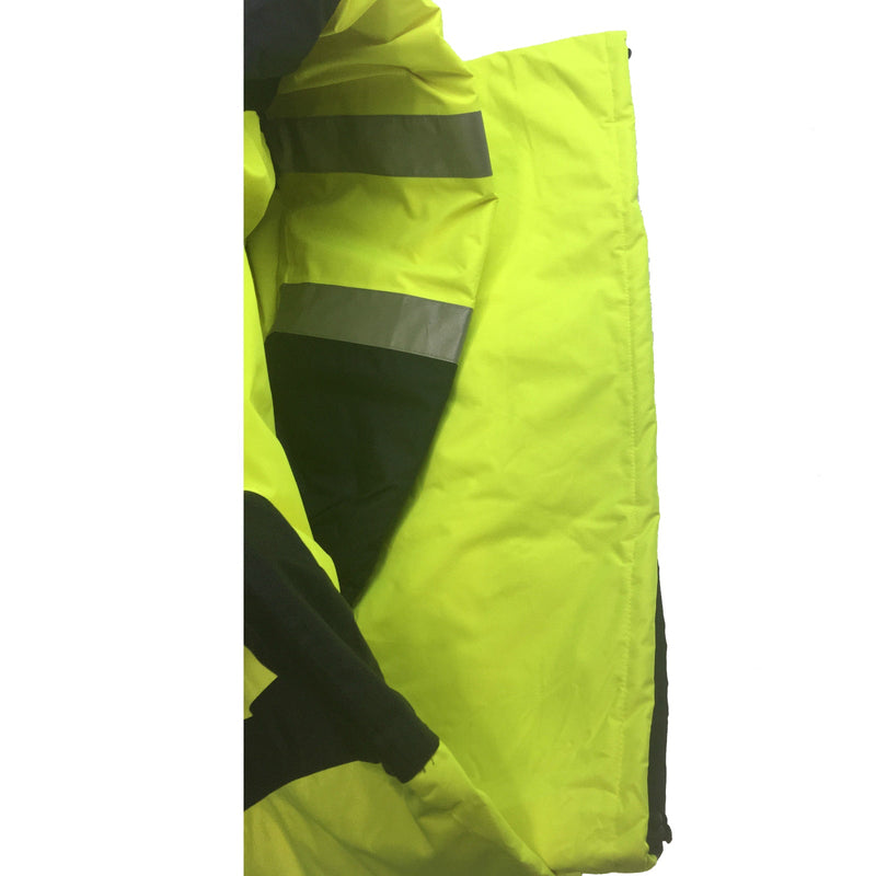Load image into Gallery viewer, HUSKI Miner Hi Vis Waterproof Jacket Industrial Workwear Reflective 918015 | Adventureco
