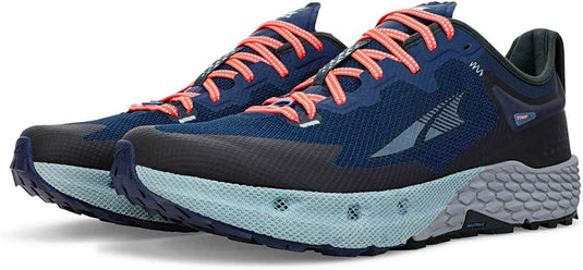 Altra Mens Timp 4 Trail Running - Black / Blue | Adventureco