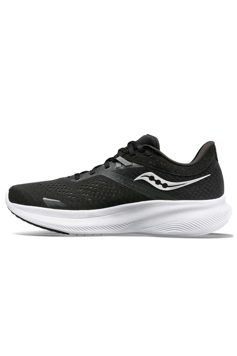 Load image into Gallery viewer, Saucony Mens Guide 16 Running Shoes - Black/White
